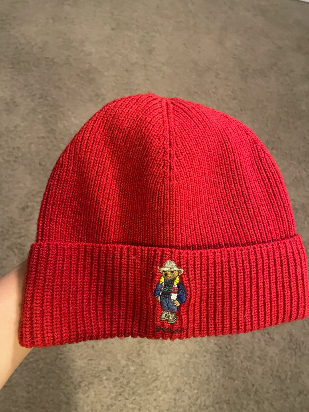 Polo Ralph Lauren Red Bear Beanie - photo 2