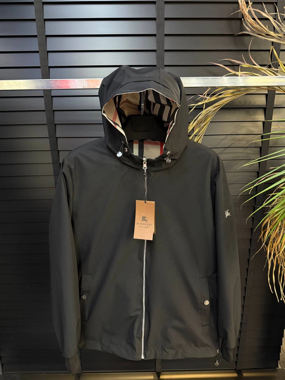 Burberry Reversible Hooded Jacket
