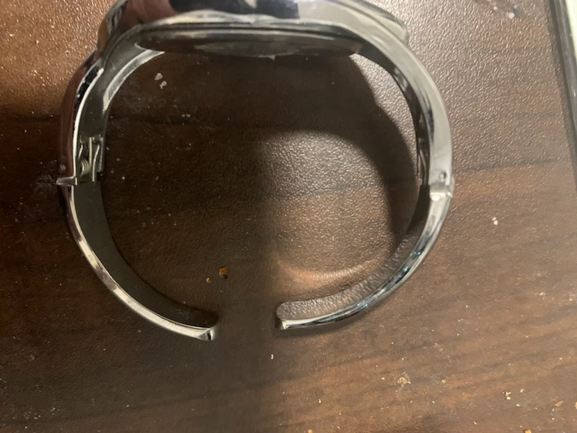 CANSNOW C27 Silver Tone Bangle Watch - photo 2