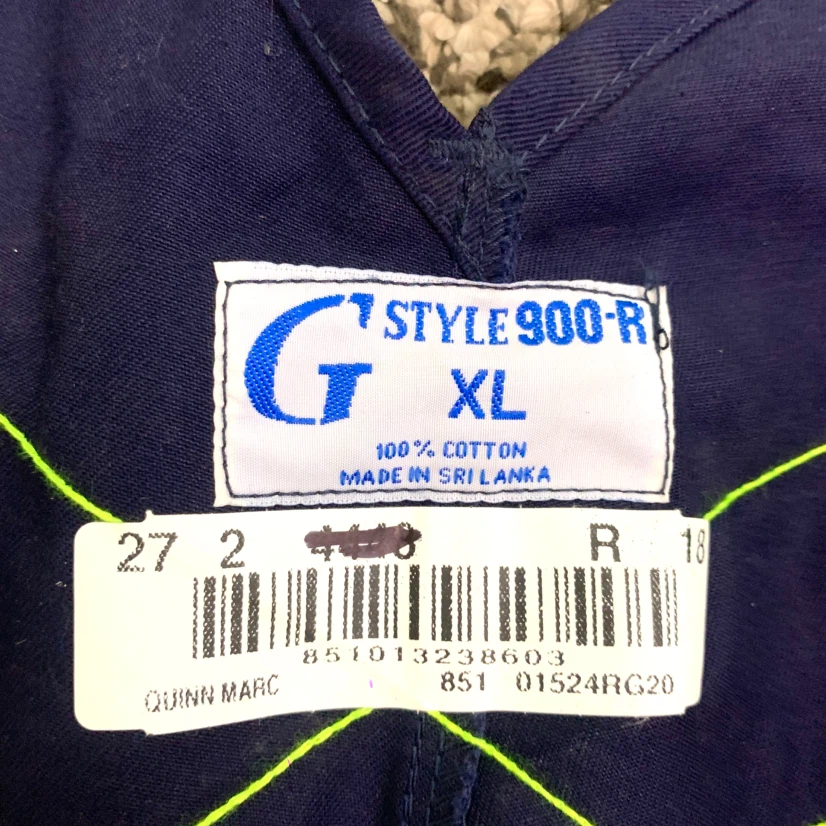 Safety Work Overalls XL Reflective Hi Vis Coveralls Workwear - photo 5