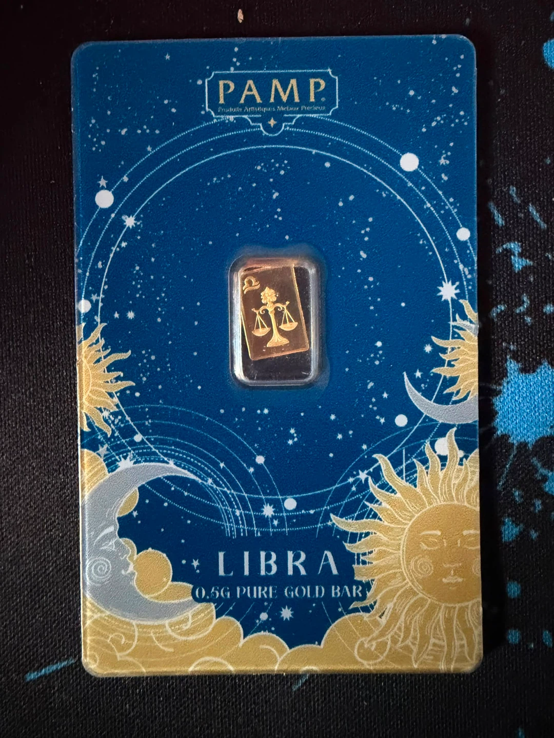 PAMP Suisse 0.5g Zodiac Gold Bars Available