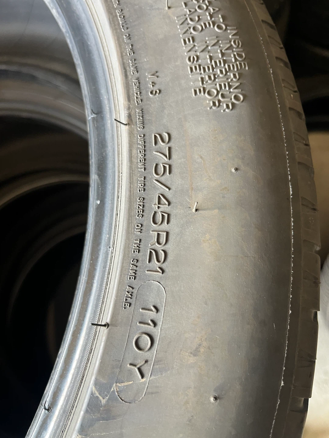 275/45R21 Michelin Latitude Sport - photo 2