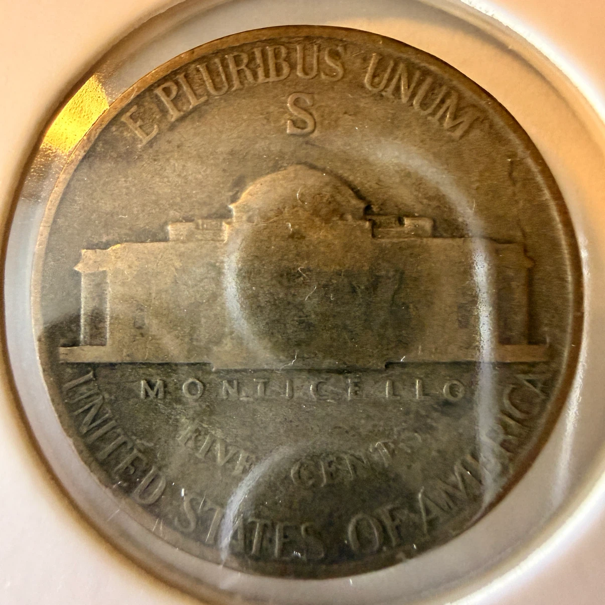 1942-S Jefferson War Nickel