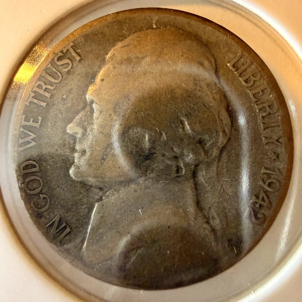1942-S Jefferson War Nickel - photo 2