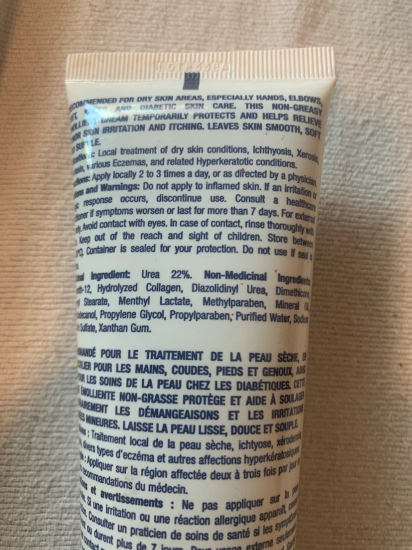 UriSec 22% Urea Therapeutic Moisturizer 120g - photo 2