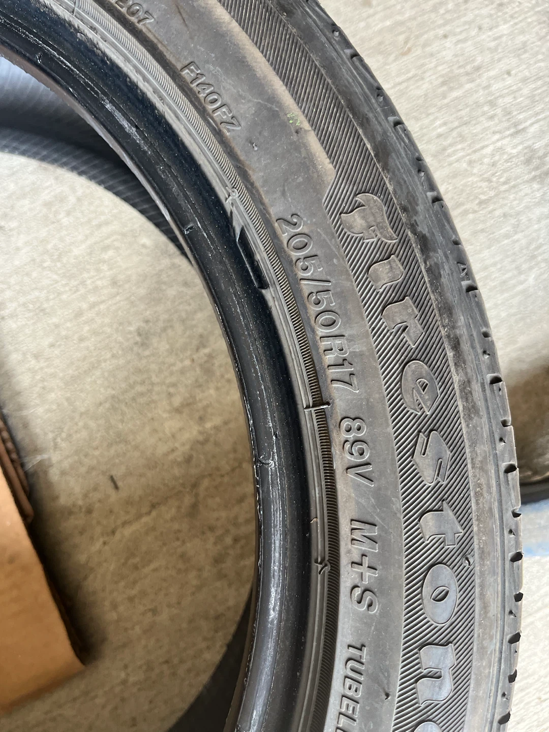 205/50R17 Firestone FT140 - photo 4