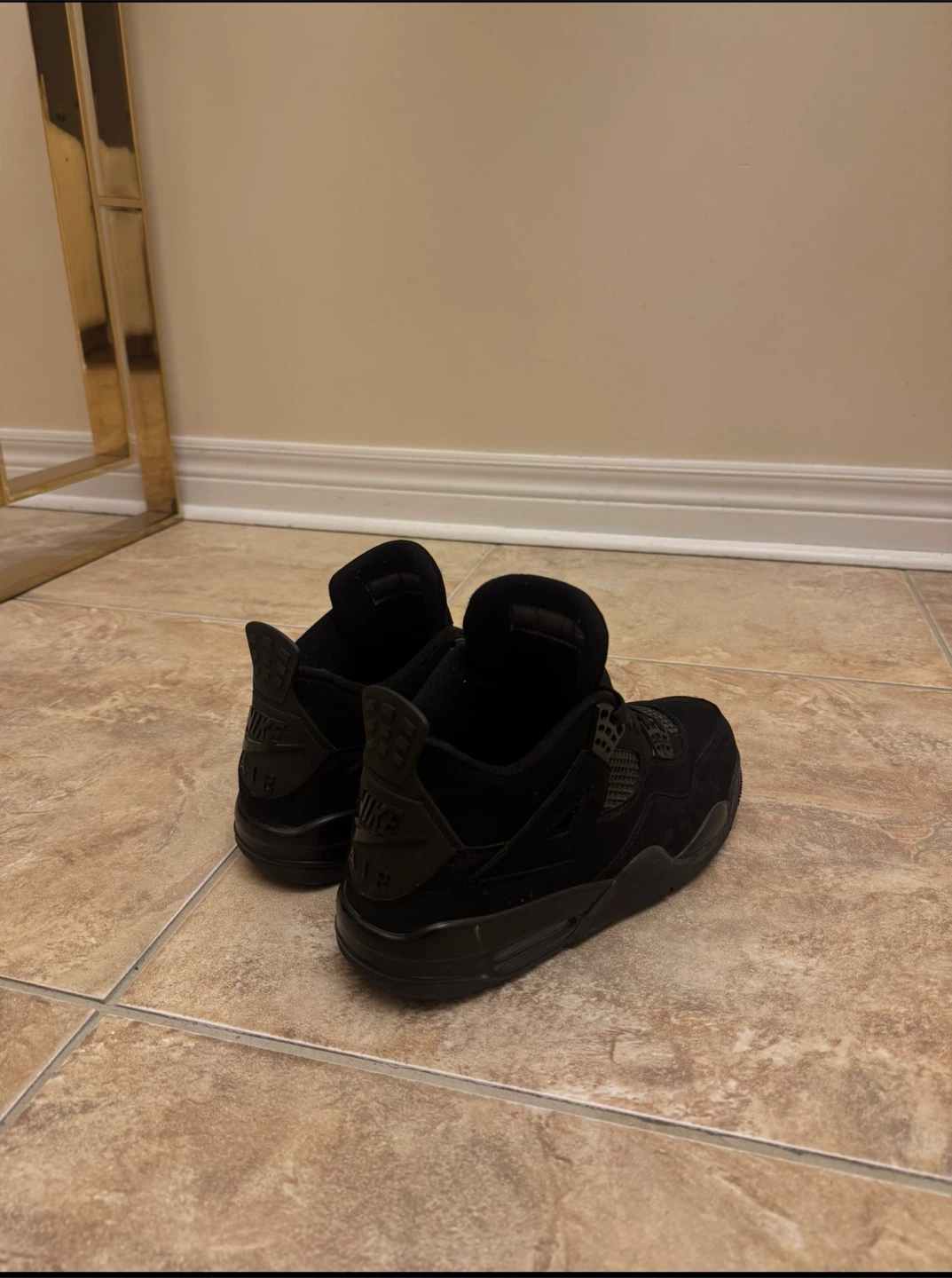 Nike Air Jordan 4 Black Cat - photo 2