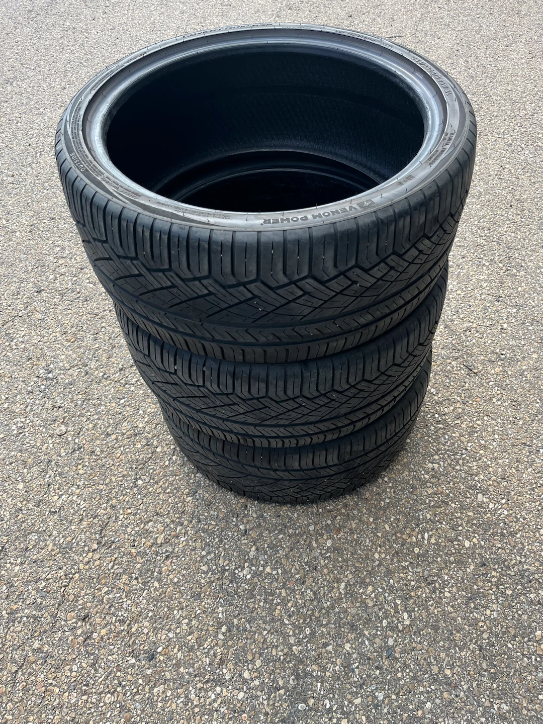 3 tire 235/45R19 Venom Power Covert Grip ASP T