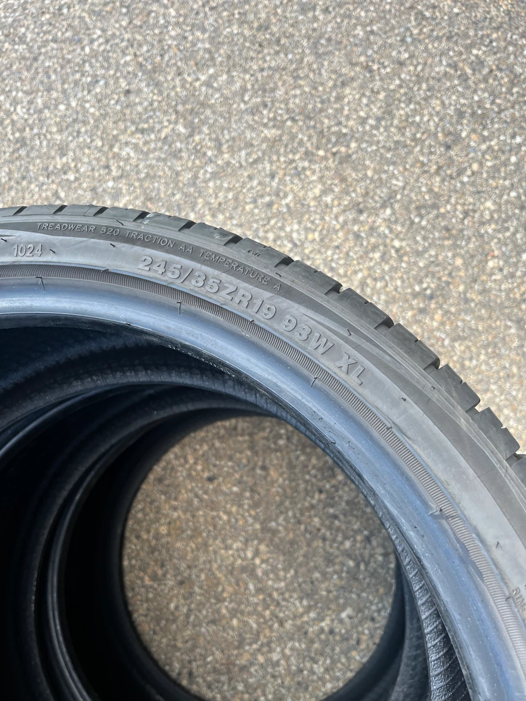 3 tire 235/45R19 Venom Power Covert Grip ASP T - photo 2