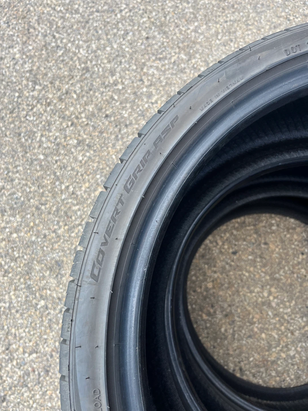 3 tire 235/45R19 Venom Power Covert Grip ASP T - photo 3