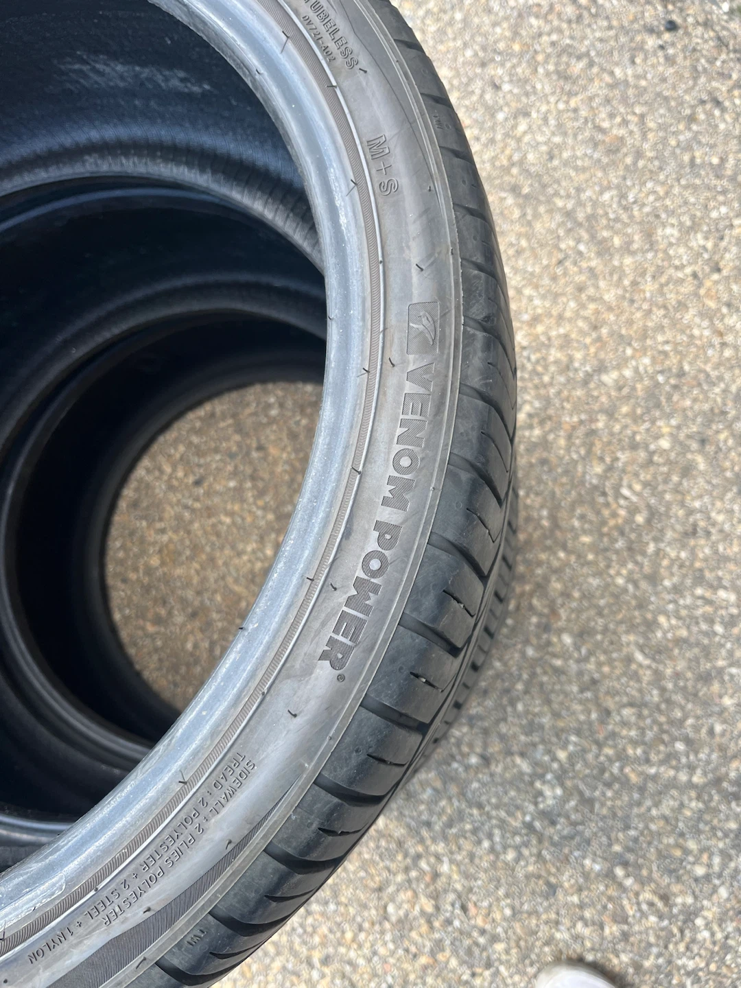 3 tire 235/45R19 Venom Power Covert Grip ASP T - photo 4