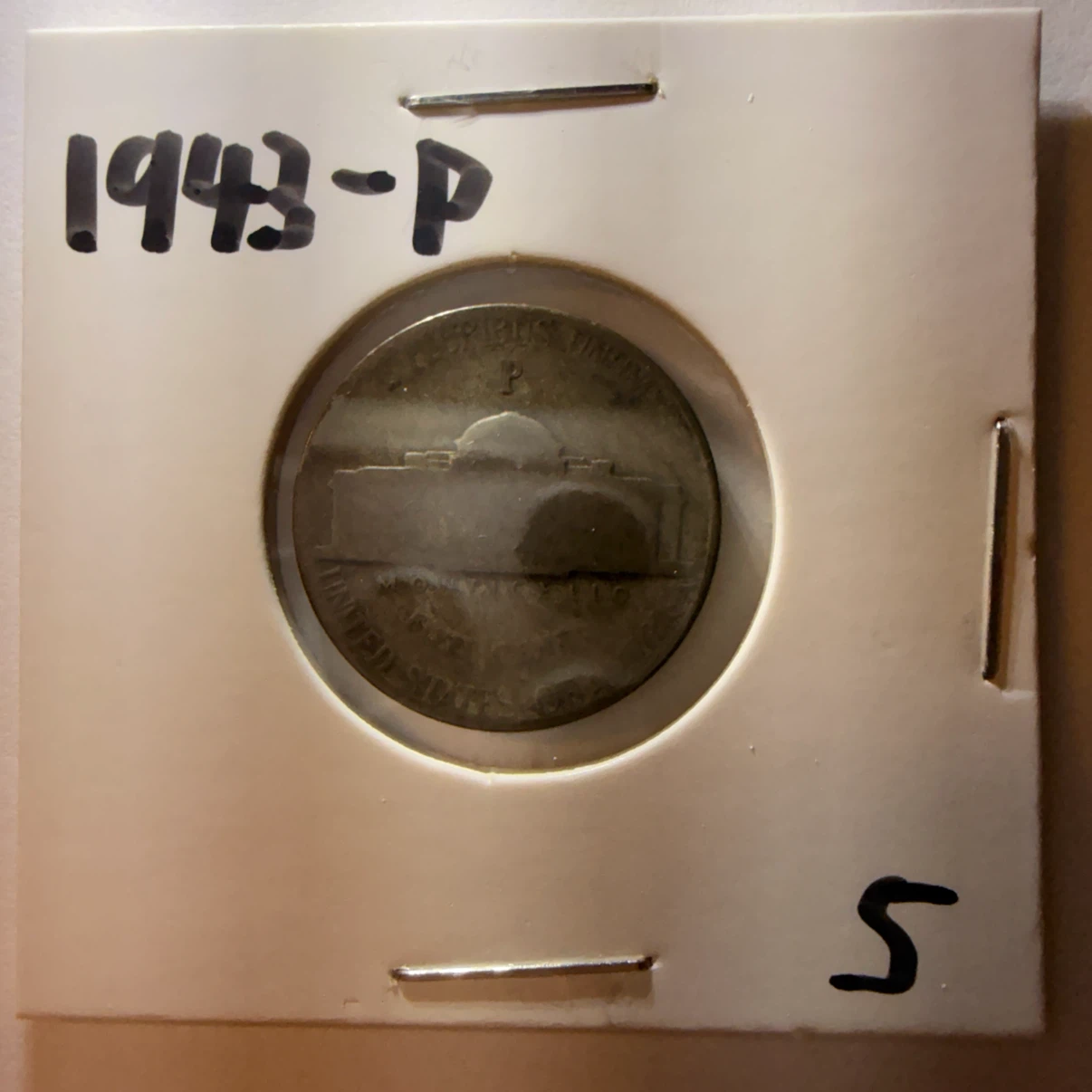 1943-P United States Jefferson Nickel - photo 3