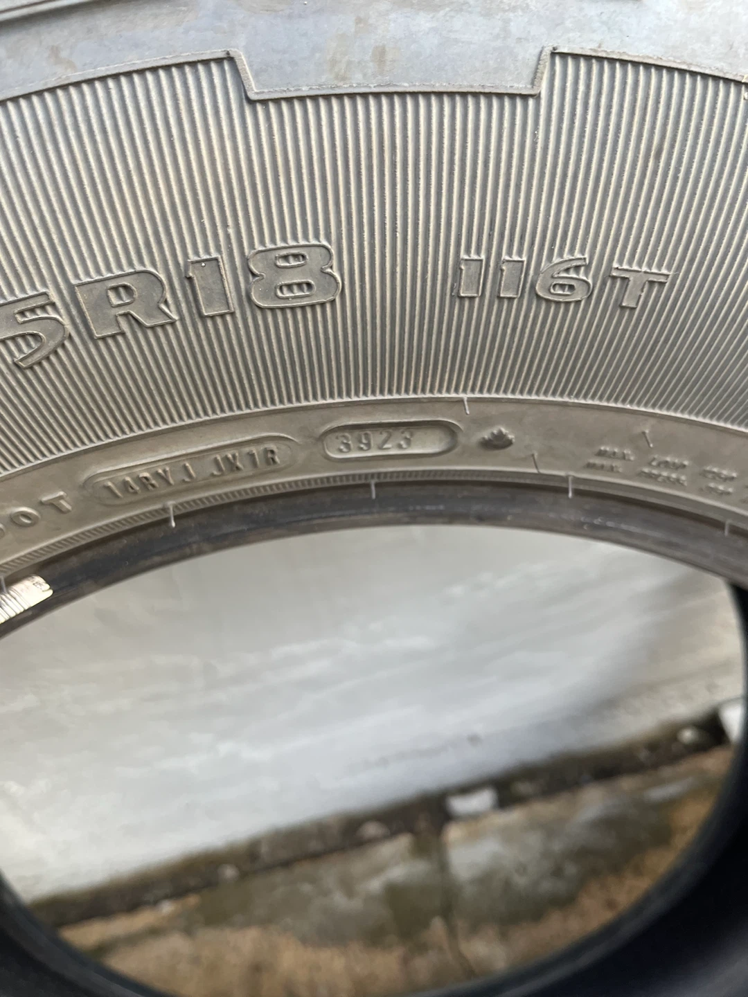 275/65R18 Goodyear Wrangler Territory AT - photo 5