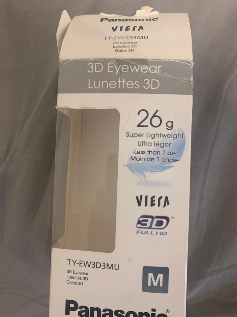 Two pairs of Panasonic Viera 3D glasses