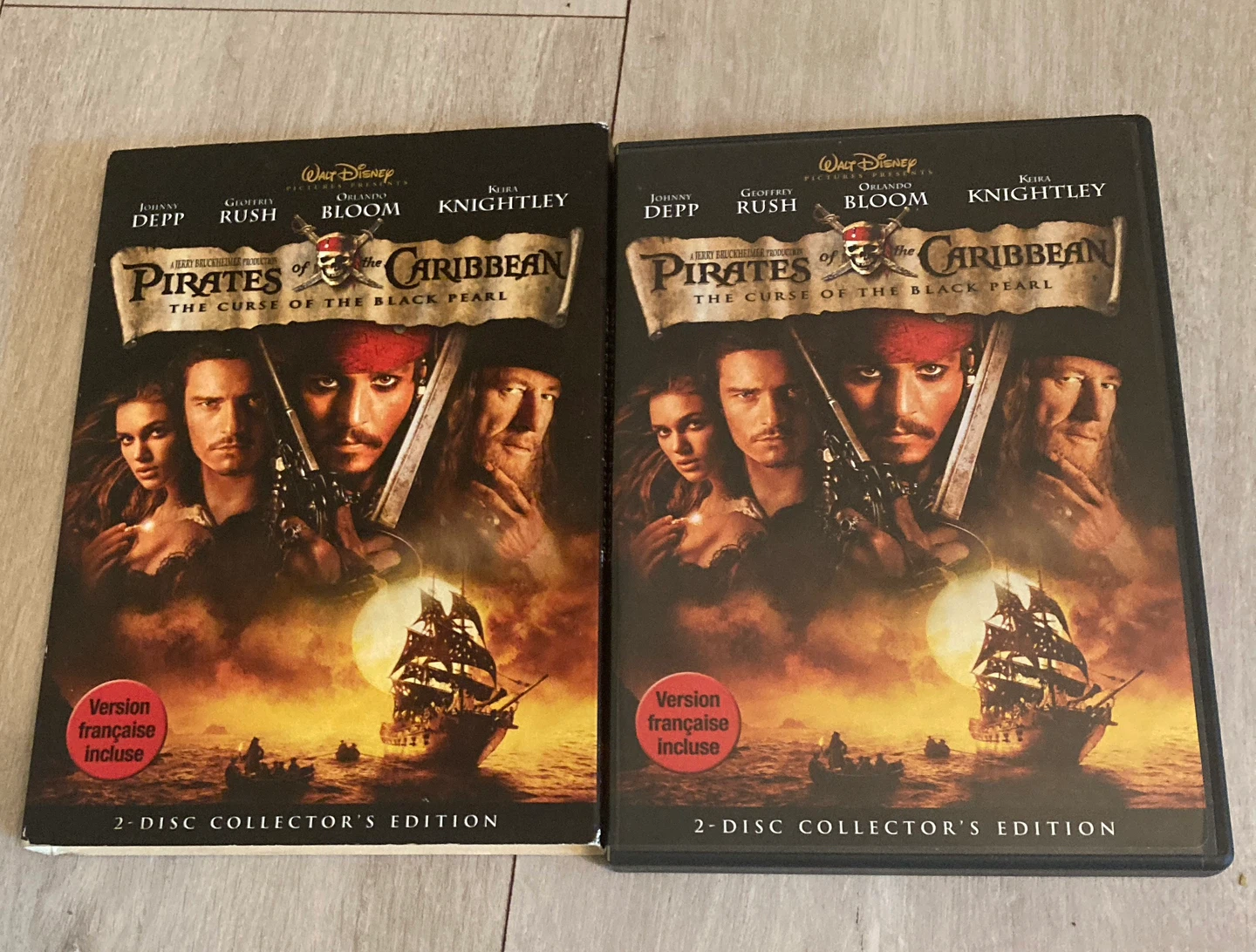 Pirates of the Caribbean: The Curse of the Black Pearl DVD