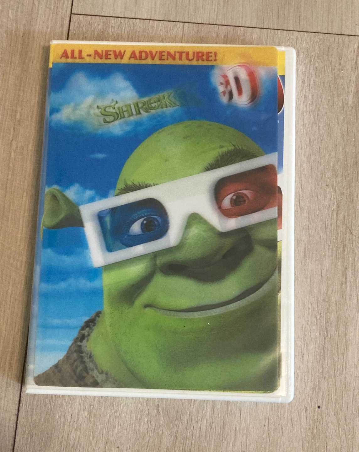 Shrek 3-D DVD