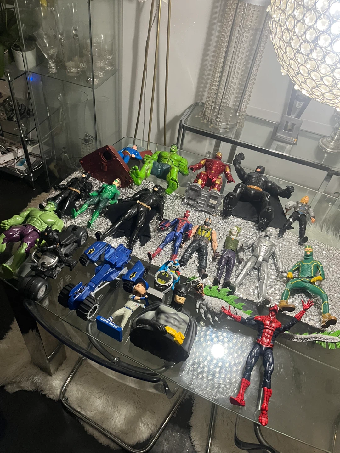 Assorted Superhero and Villain Action Figure Collection