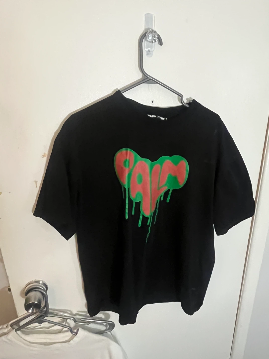 Palm Angels Black T-Shirt size XL