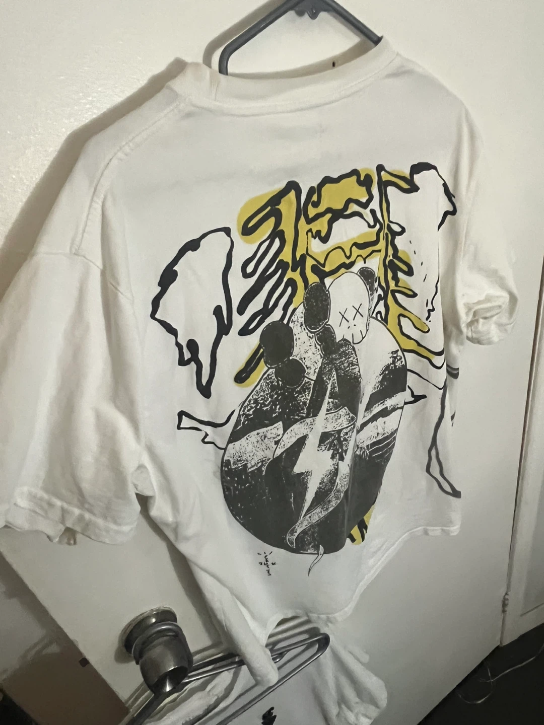 Travis Scott x KAWS Cactus Jack T-Shirt White XL - photo 4