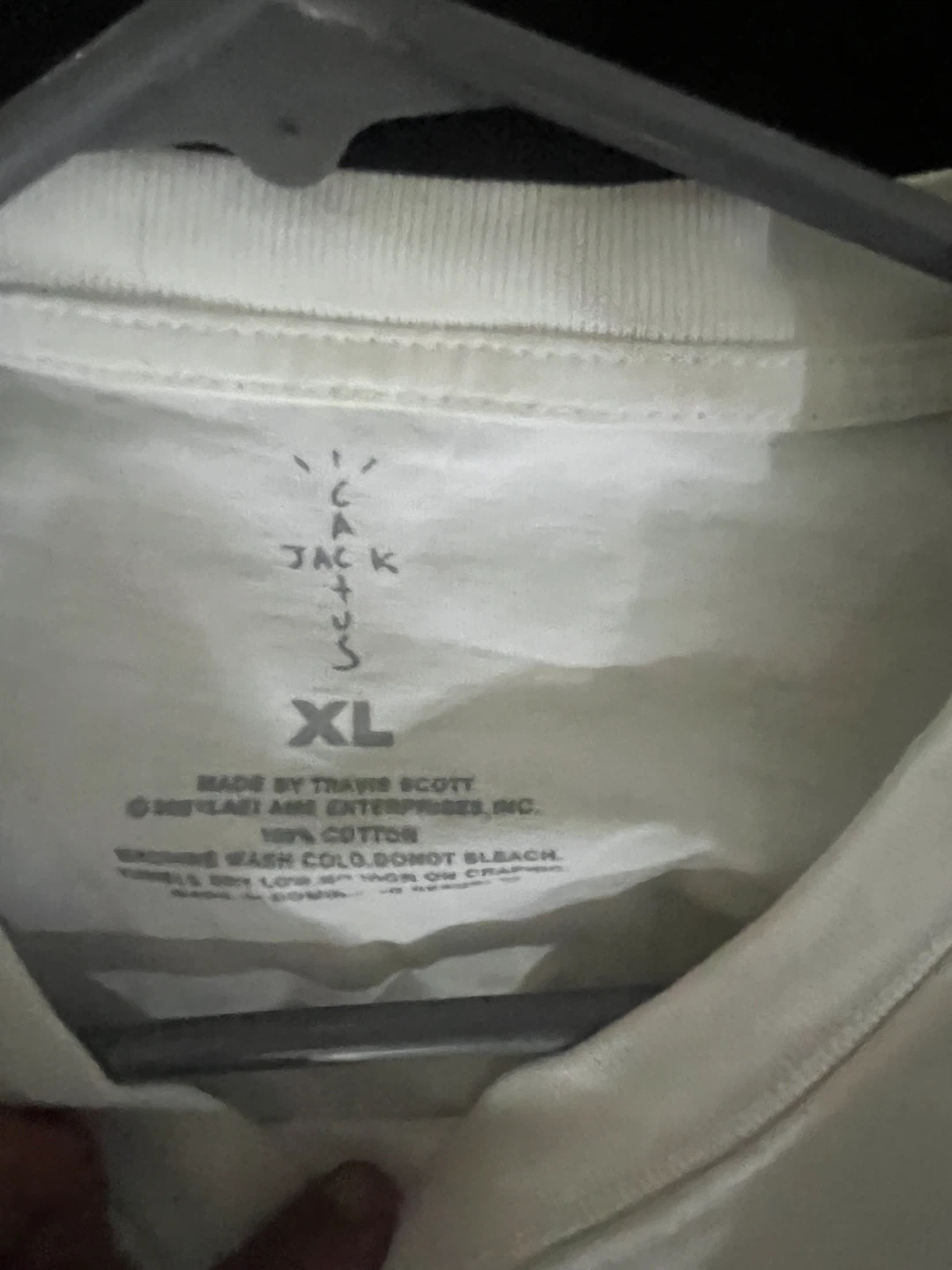 Travis Scott x KAWS Cactus Jack T-Shirt White XL - photo 5