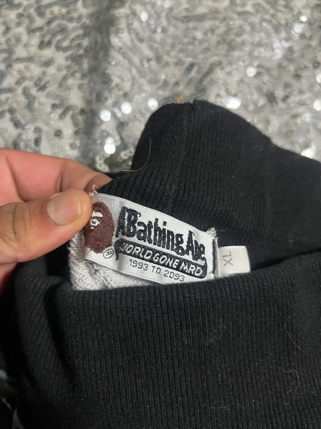 A Bathing Ape Shark Print Shorts galaxy camo XL - photo 4