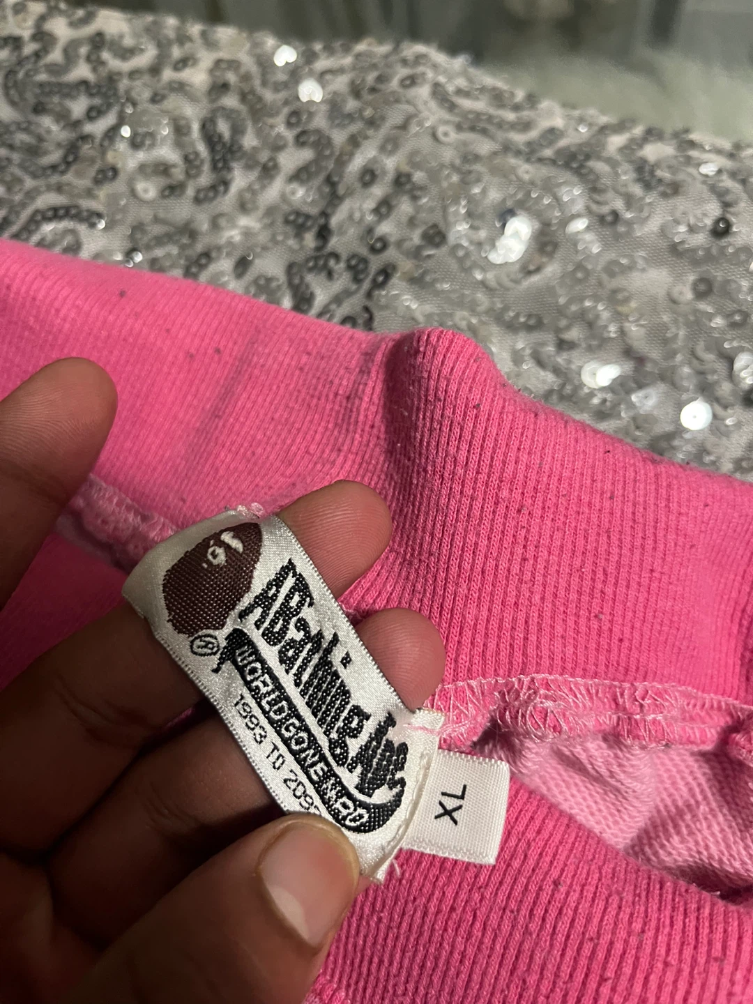 A Bathing Ape Pink Camo Shorts size XL - photo 3