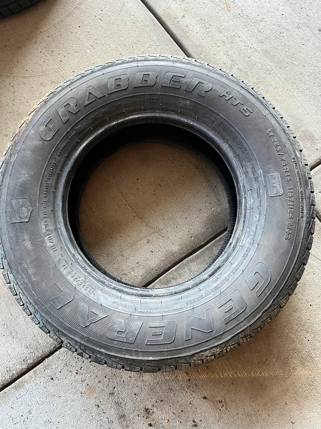 LT225/75R16 General Grabber HTS Tires - photo 4