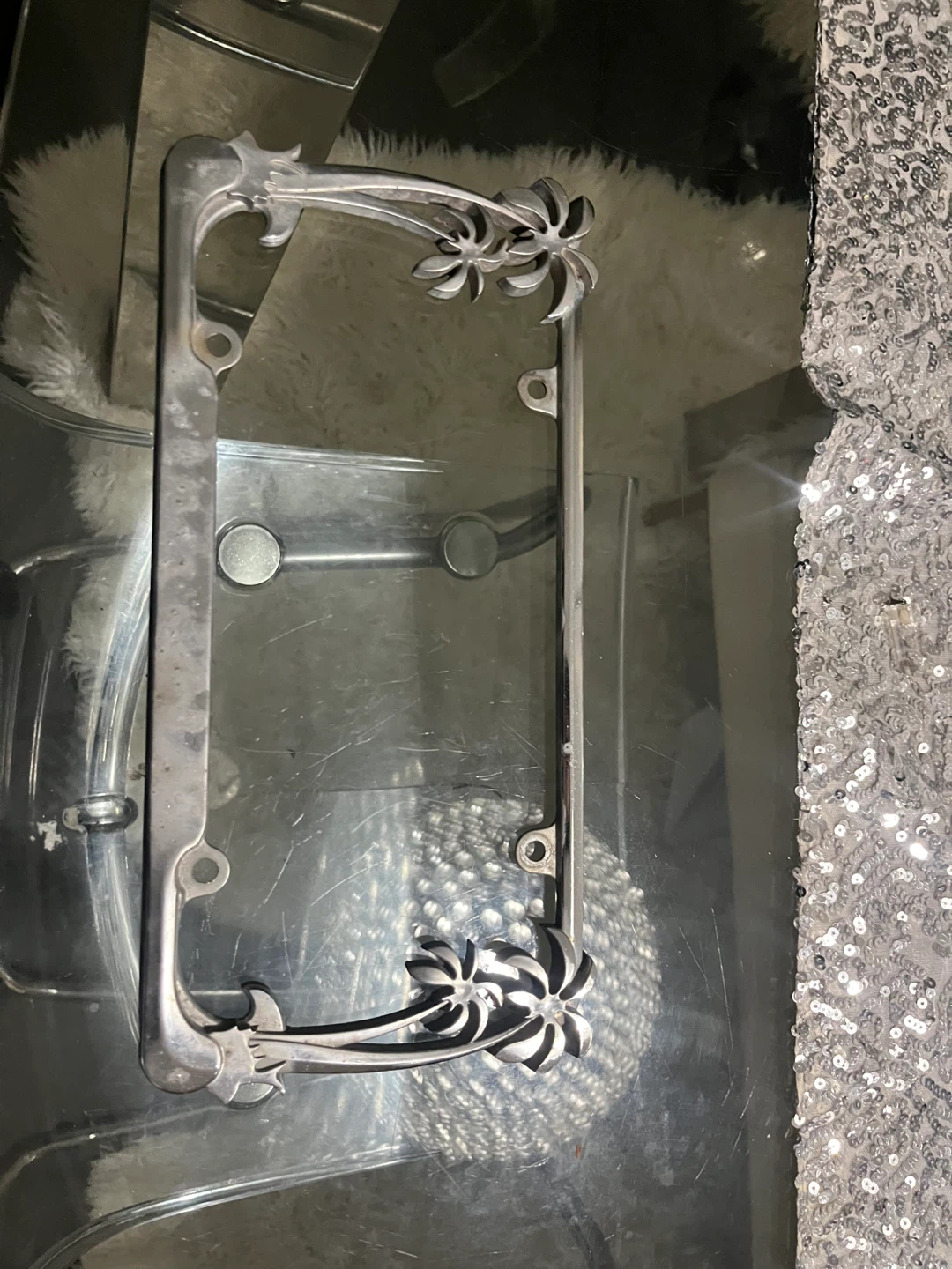 Palm Tree License Plate Frame - photo 2