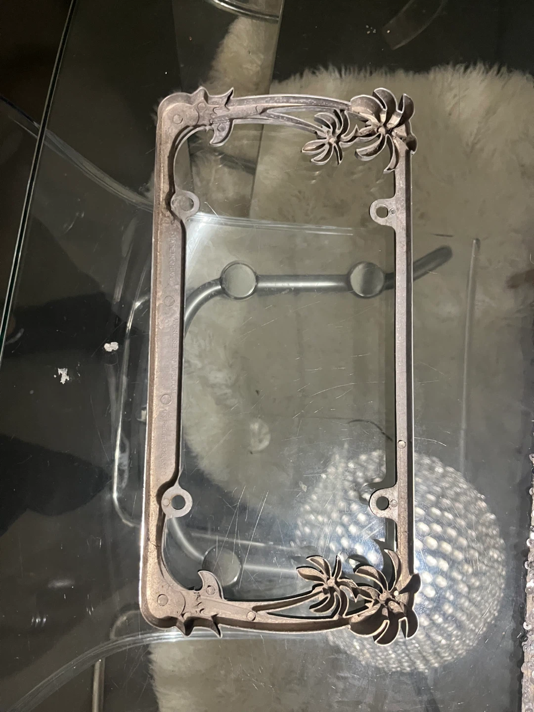 Palm Tree License Plate Frame - photo 4