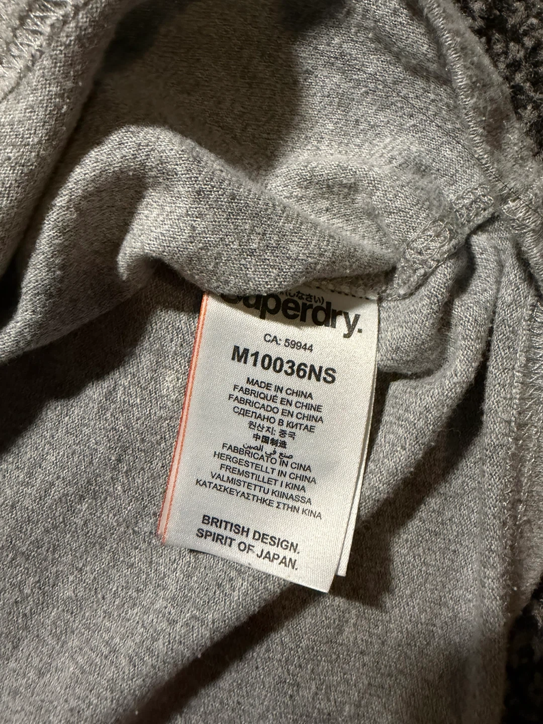 Superdry Grey T-Shirt - photo 4