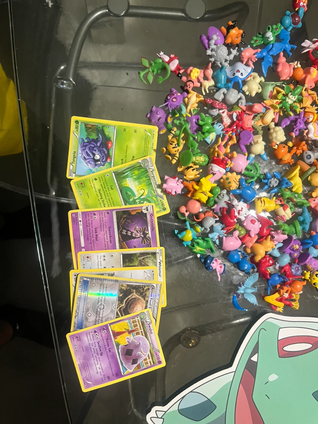 Large Collection of Pokemon Figures and Trading Cards - photo 3