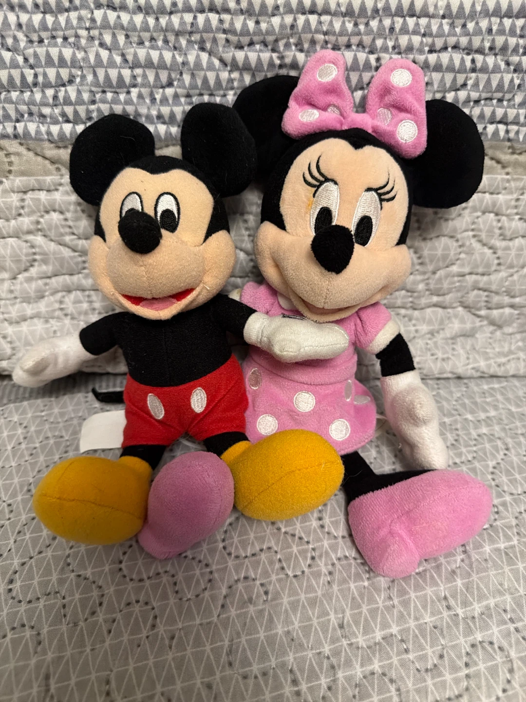 Disney Mickey and Minnie Mouse Plush Toys