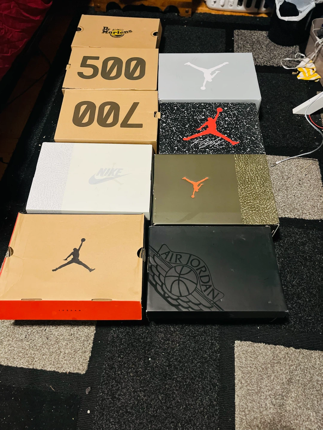 Shoe boxes