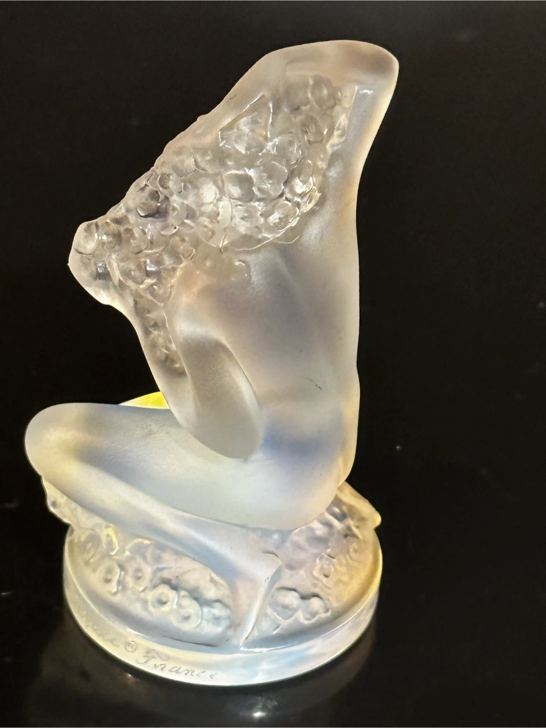 Lalique France Floreal Opalescent Nude Figurine - photo 4