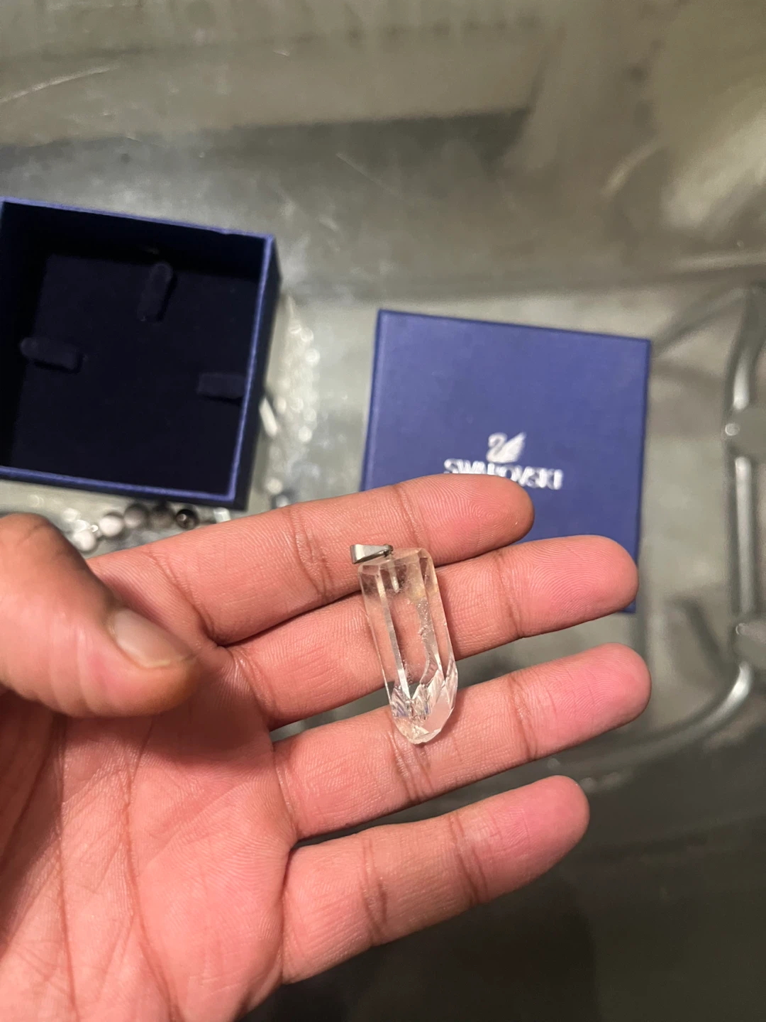 Swarovski Bracelet and Crystal Pendant - photo 3