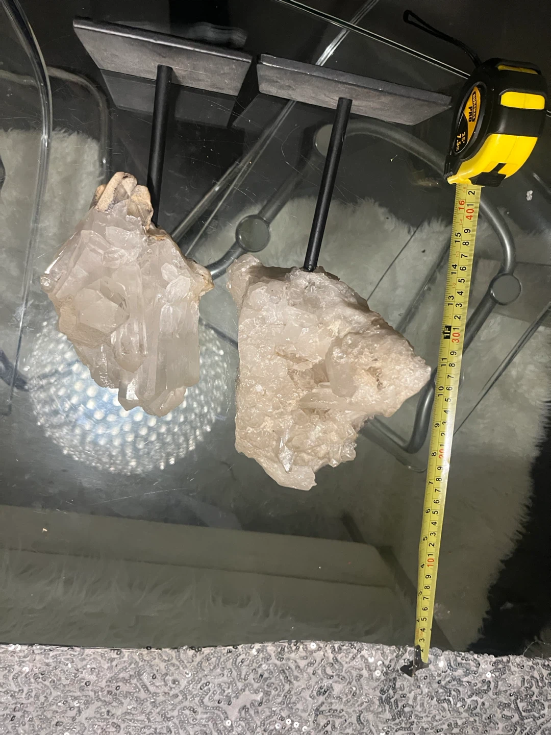 Quartz Crystal Specimens on Stands 35$ each - photo 2