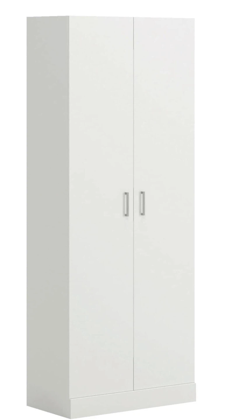 White 2-Door Storage Cabinet - photo 3