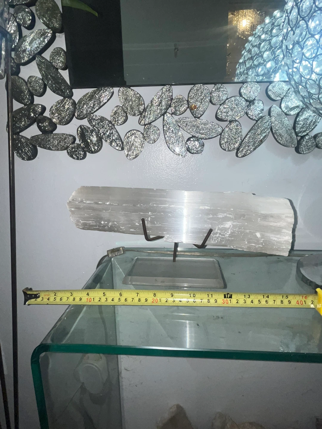 Selenite Crystal Display Piece
