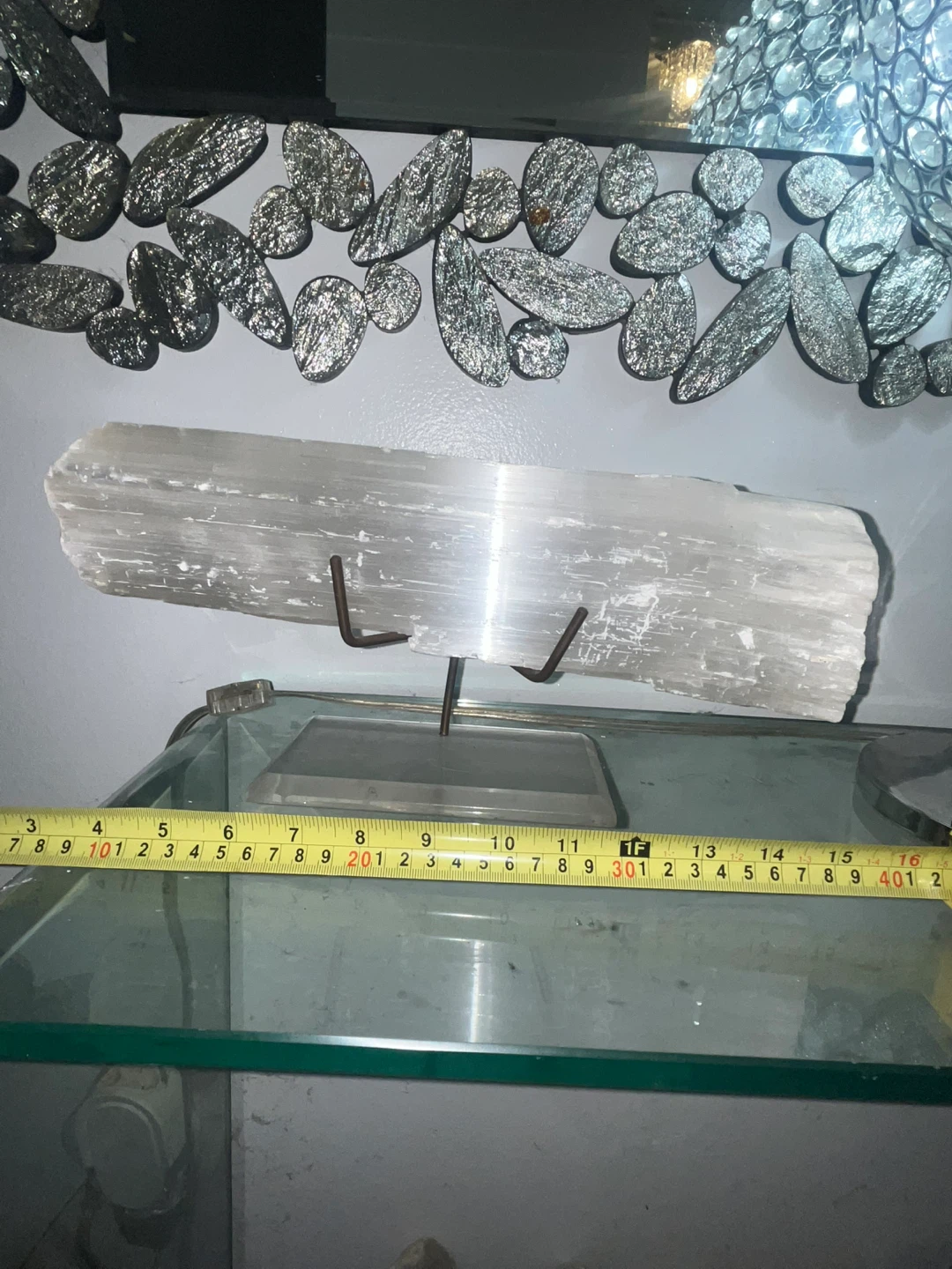 Selenite Crystal Display Piece - photo 3