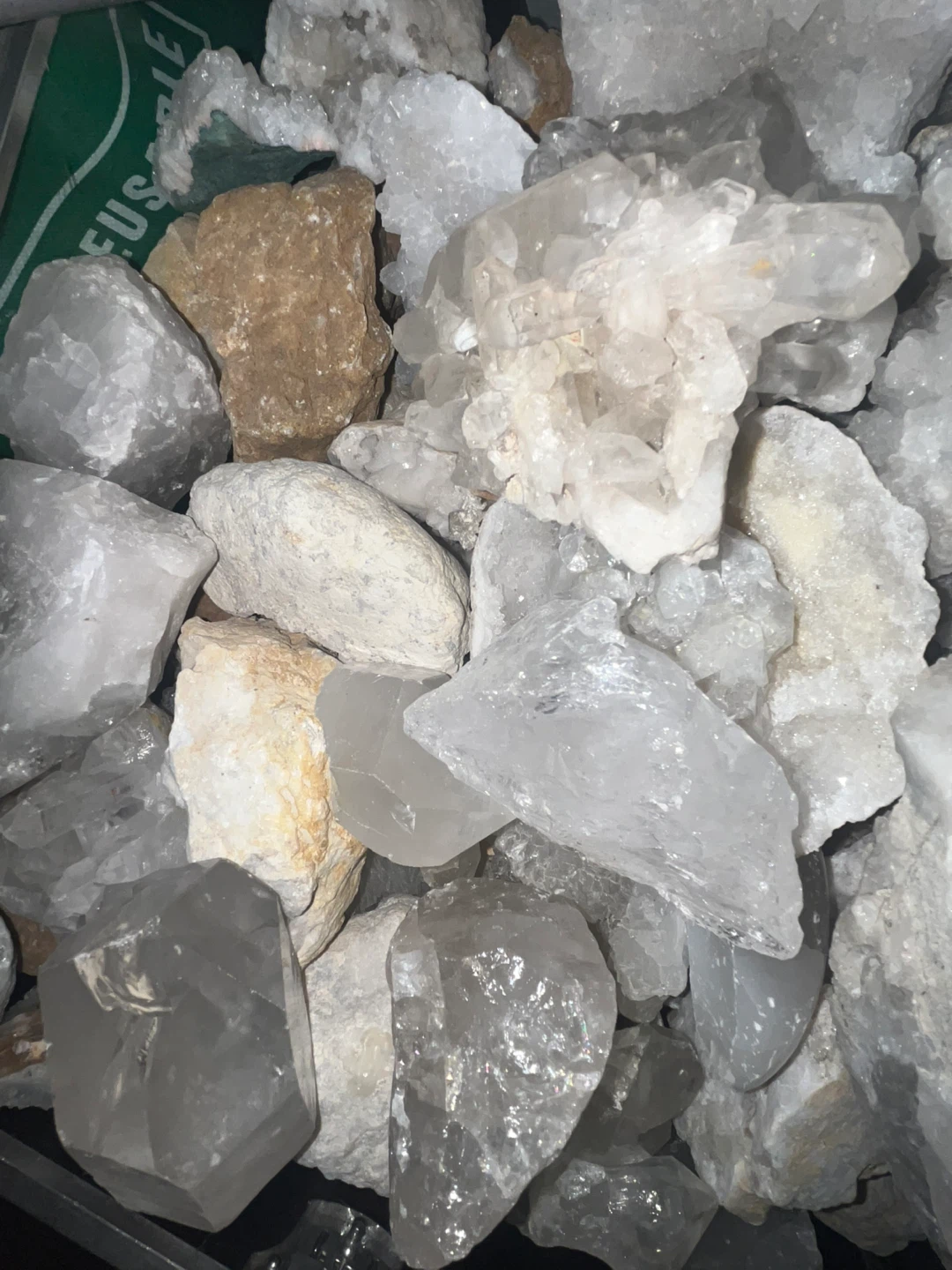 Quartz Geode Collection small -medium 5$-10$ each