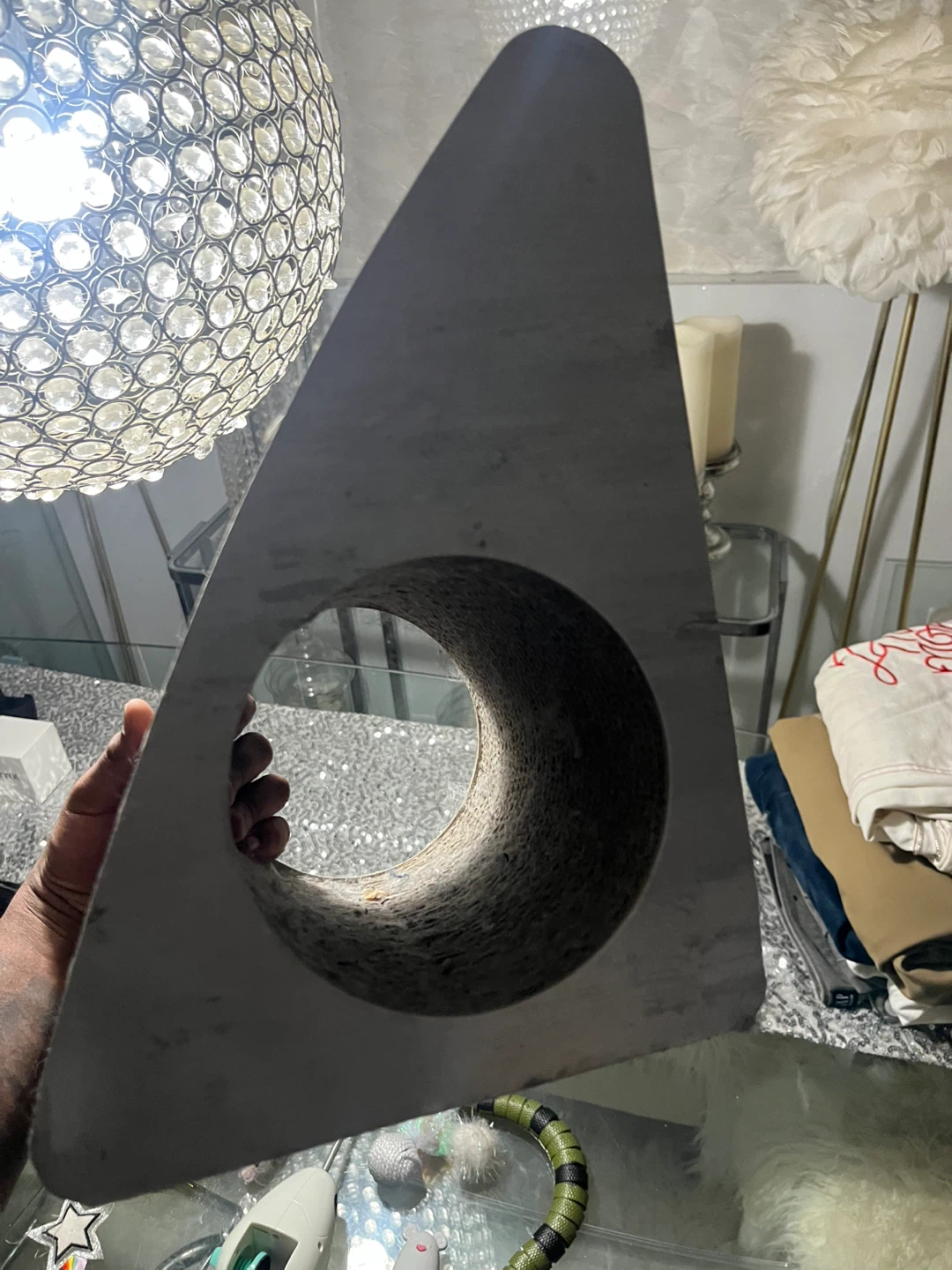 Triangle Cardboard Cat Scratcher - photo 3