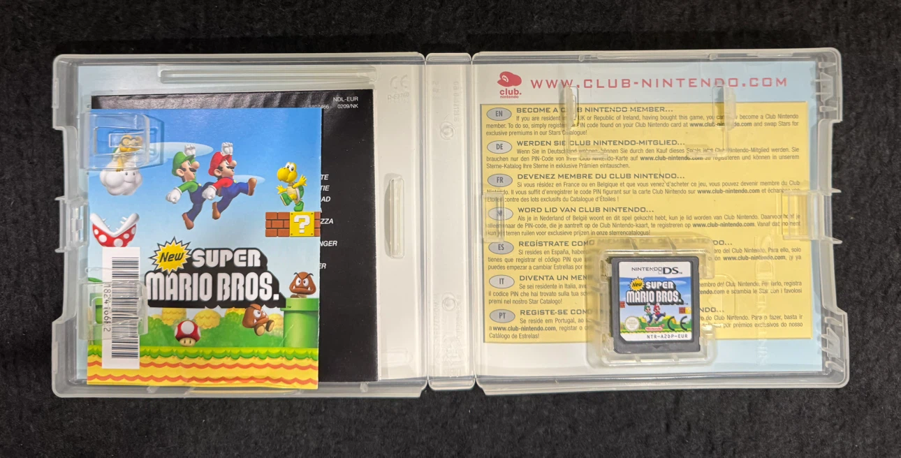 New Super Mario Bros. Nintendo DS CIB PAL - photo 2
