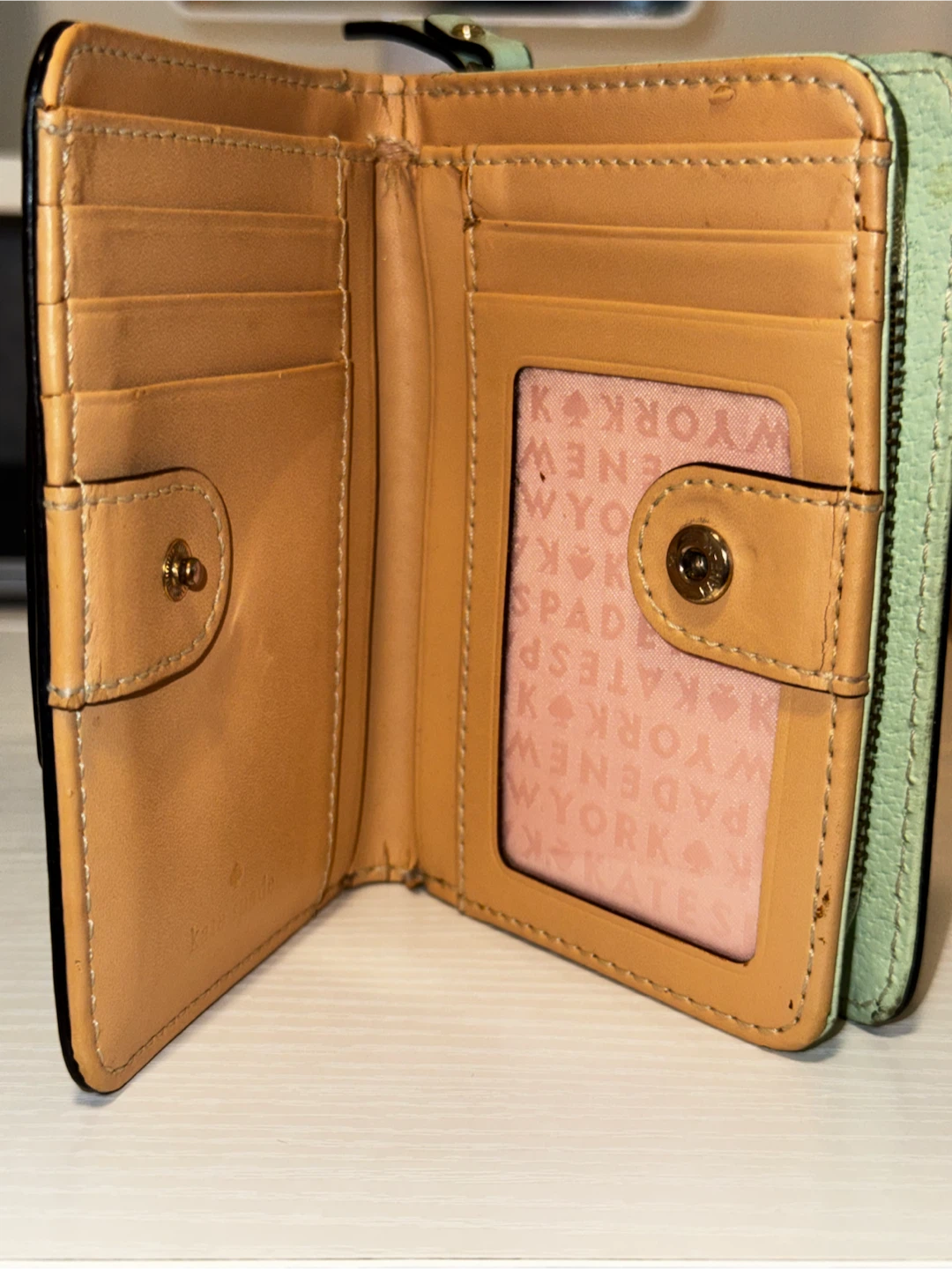 Kate Spade Mint Green Wallet - photo 2