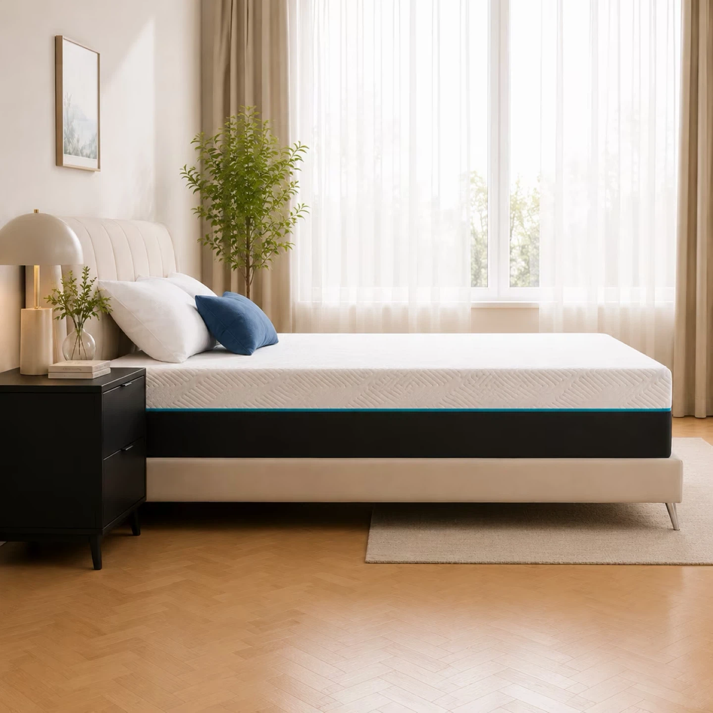 Twin Mattress Lecuneey 10 Inch Memory Foam Mattress