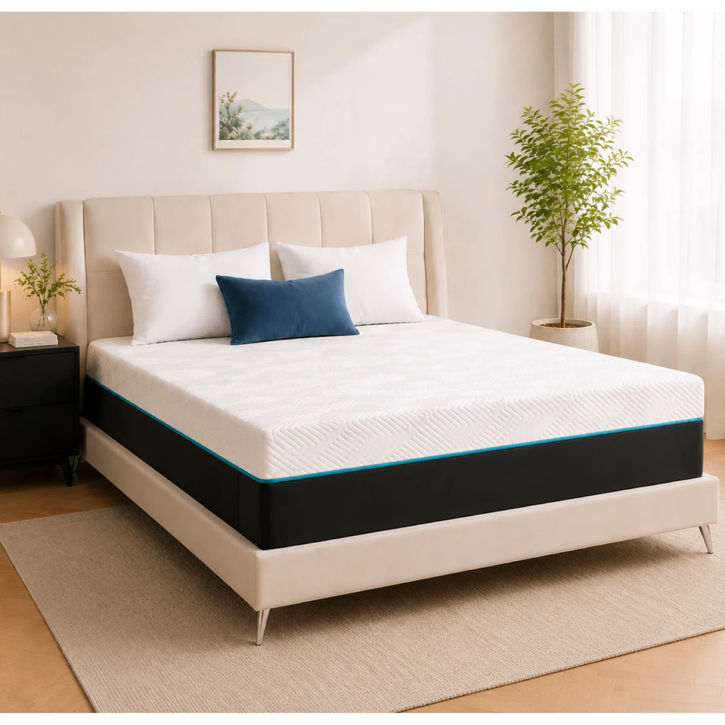 Twin Mattress Lecuneey 10 Inch Memory Foam Mattress - photo 2