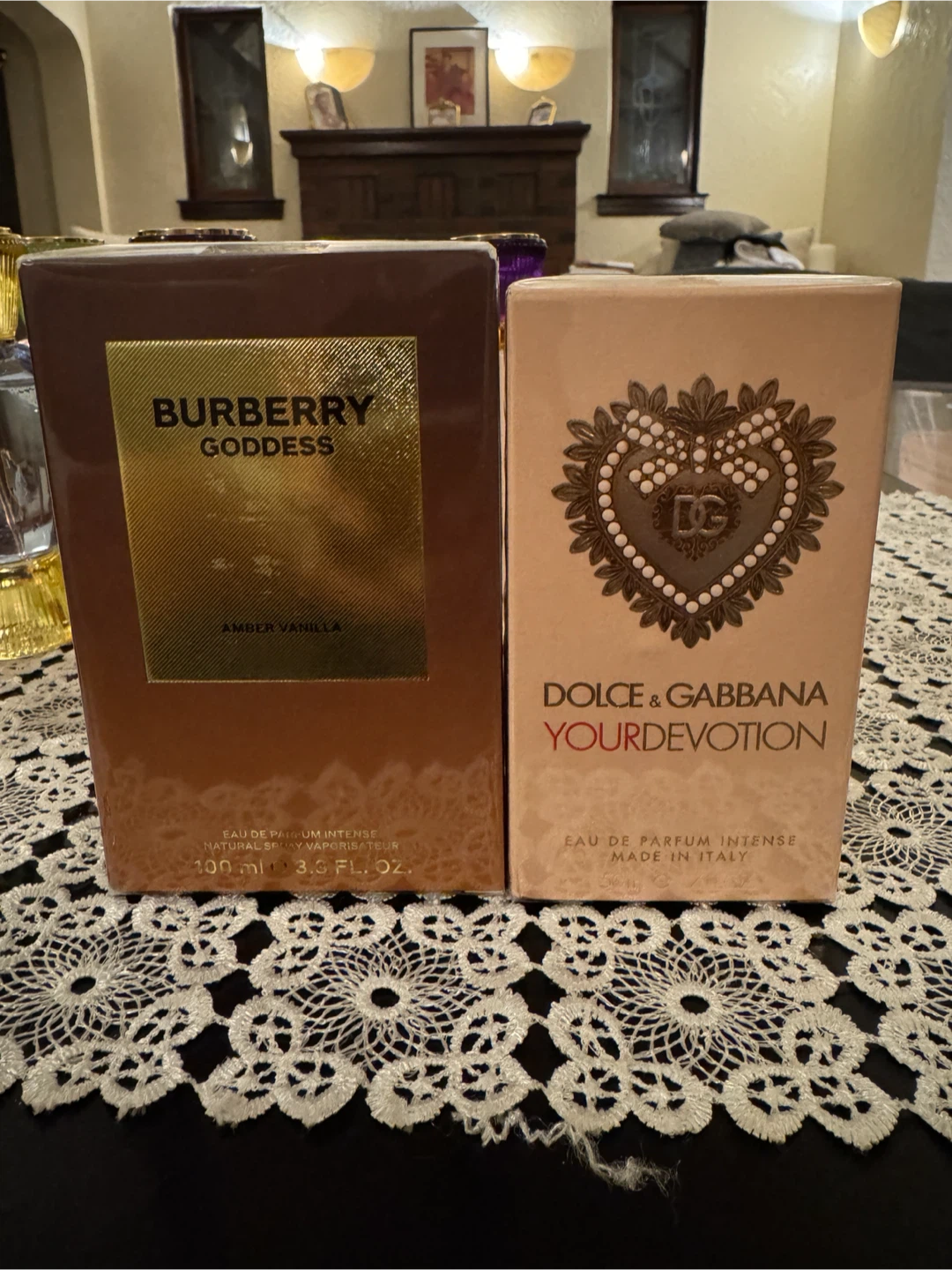 Burberry Goddess Intense & D&G Devotion Intense
