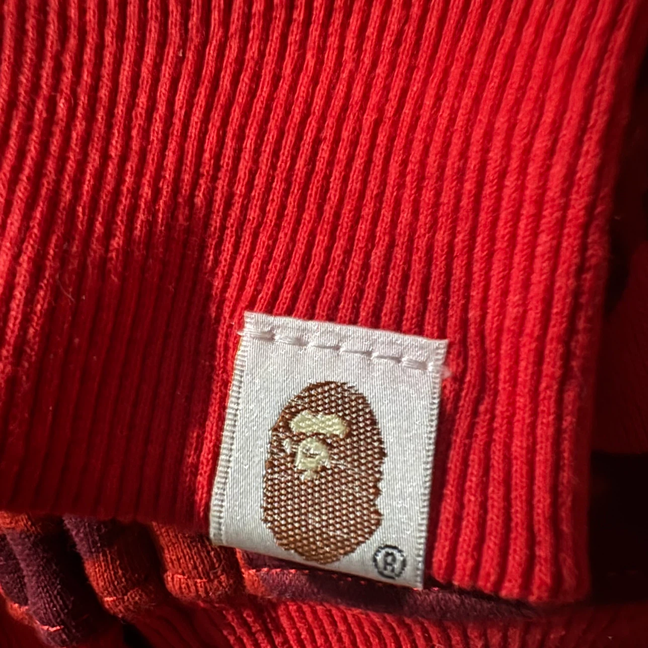 A Bathing Ape Red Camo Shark Hoodie - photo 5