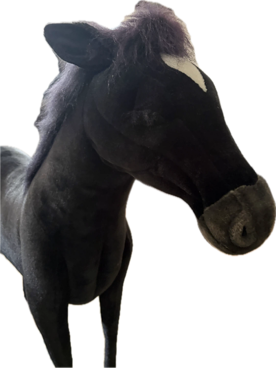 Hansa Hand Made Plush Black Horse - photo 5