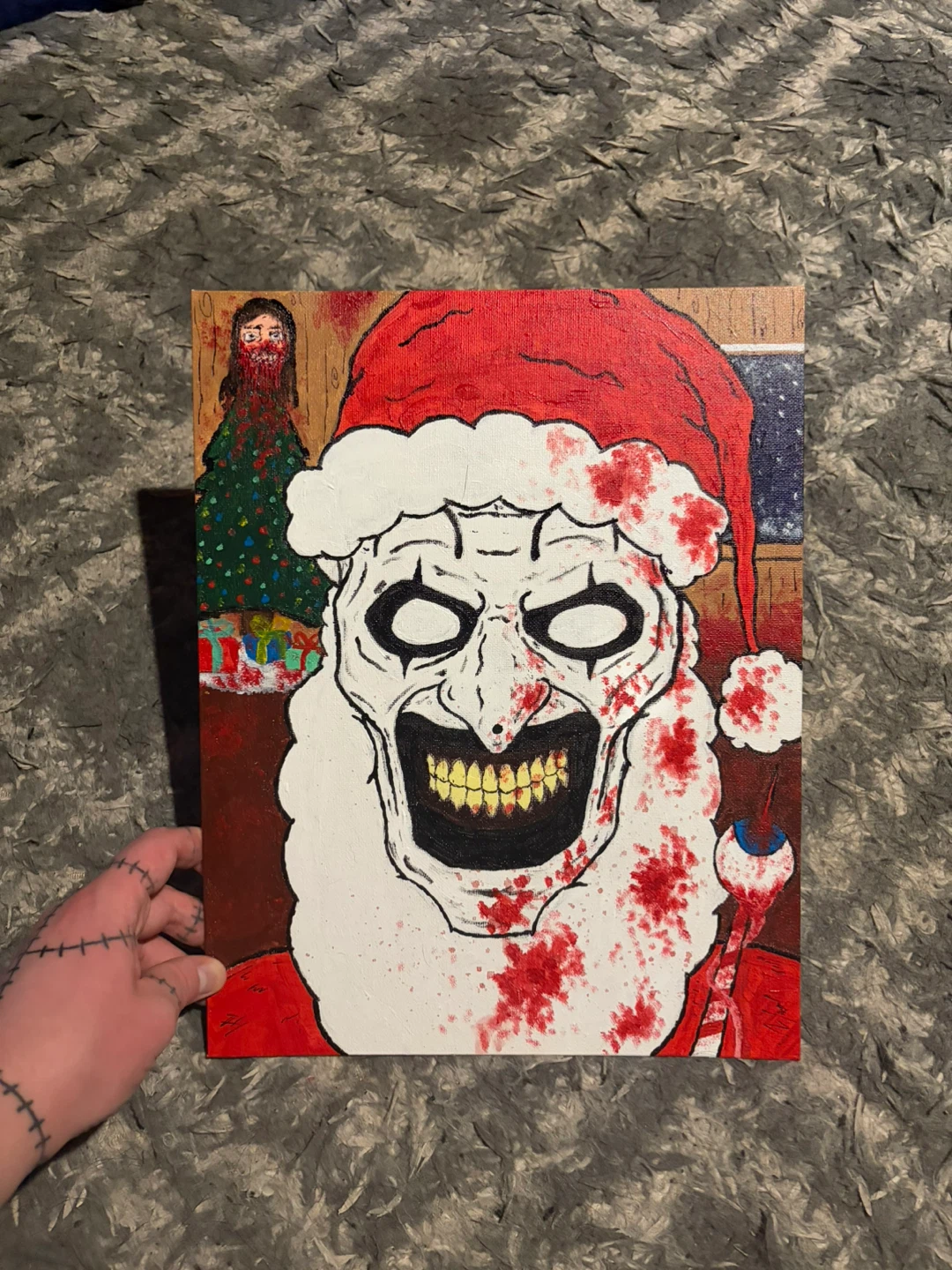 Terrifier Painting - photo 2