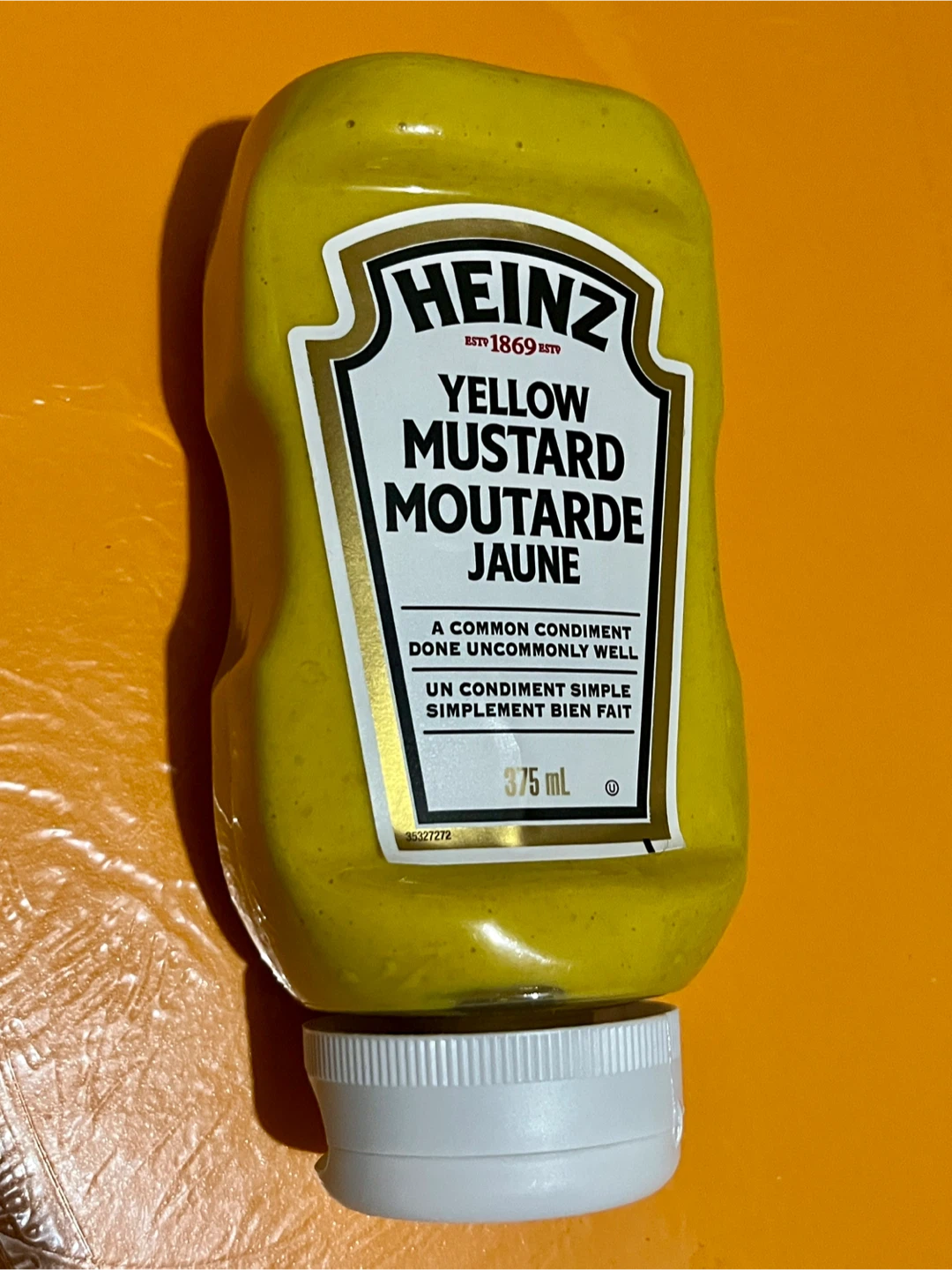 Heinz Yellow Mustard 375 mL